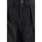 Kristina Ti Black Polyester Casual Pants
