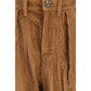 Kristina Ti Brown Cotton Casual Pants