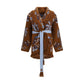 Alanui Brown Wool Oves Aries Cardigan