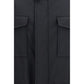 Brioni Blue Wool Oves Aries Full-Length Jacket