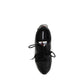 Dsquared² Black Calf Leather Bos Taurus Athletic Sneakers
