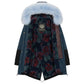 Mr&Mrs Italy Blue Cotton Women's Jacket