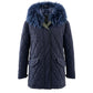 Mr&Mrs Italy Blue Cotton Women's Jacket