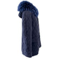 Mr&Mrs Italy Blue Cotton Women's Jacket