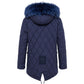 Mr&Mrs Italy Blue Cotton Women's Jacket