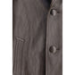 Prada Brown Lamb Leather Leather Jacket