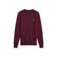 Lyle & Scott Bordeaux Cotton Sweatshirt