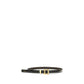 Versace Black Calf Leather Bos Taurus Regular Belt