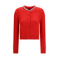 PINKO Multicolor Wool Oves Aries Cardigan