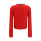 PINKO Multicolor Wool Oves Aries Cardigan