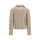 Allude Beige Cashmere Cardigan