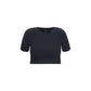 Wolford Black Polyamide T-Shirt