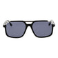 Trussardi Black Acetate & Stainless Steel Sunglasses