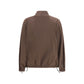 Miu Miu Brown Cotton Full-Length Jacket
