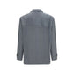 Brunello Cucinelli Gray Wool Oves Aries Full-Length Jacket