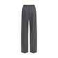 Miu Miu Gray Wool Oves Aries Casual Pants