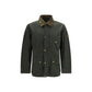 Barbour International Bicolor Cotton Full-Length Jacket