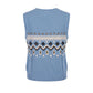 Trussardi Jeans Blue Nylon Women Sweater Vest
