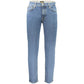 Hugo Boss Blue Cotton Men's Jean