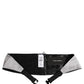 Dolce & Gabbana Gray Men 100% Silk Belt Waist Cummerbund