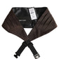 Dolce & Gabbana Dark Brown 100% Silk Belt Waist Cummerbund