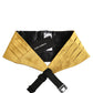 Dolce & Gabbana Gold Men 100% Silk Belt Waist Cummerbund