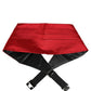 Dolce & Gabbana Red Men 100% Silk Belt Waist Cummerbund