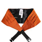 Dolce & Gabbana Orange 100% Silk Belt Waist Cummerbund