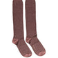 Dolce & Gabbana Dusty Pink Viscose Over The Calf Accessory Socks
