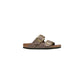 Birkenstock Gray Synthetic Flat Sandals
