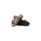 Birkenstock Gray Synthetic Flat Sandals