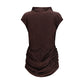 Magda Butrym Brown Cotton Casual Dress