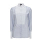 Tom Ford Blue Cotton Pattern Shirt