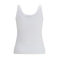 Dolce & Gabbana White Cotton Tank Tops