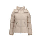 Moncler Beige Goose Down Shell Jacket