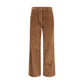 Brunello Cucinelli Brown Cotton Casual Pants