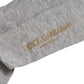 Dolce & Gabbana Men Gray Viscose Over The Calf Accessory Socks