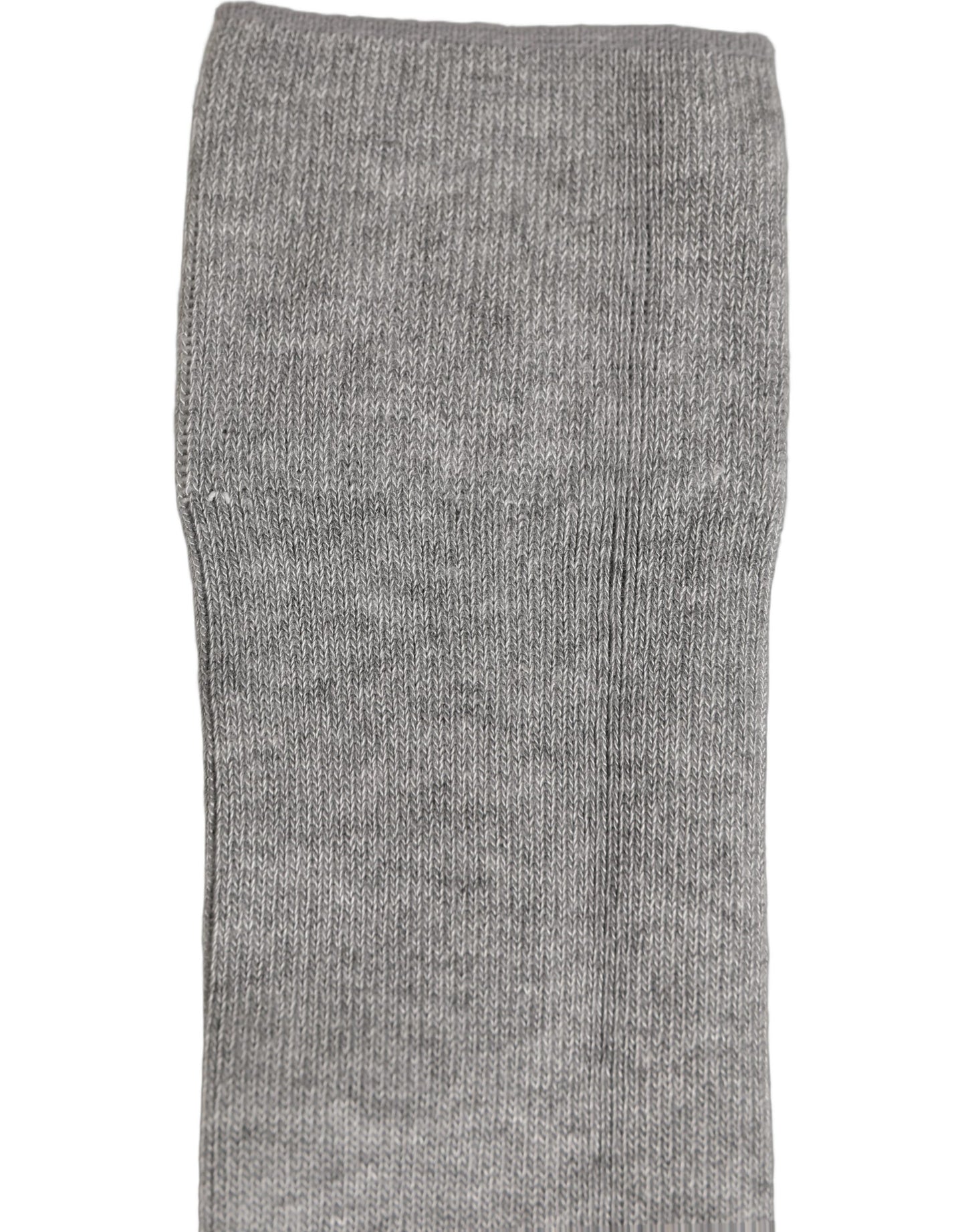 Dolce & Gabbana Men Gray Viscose Over The Calf Accessory Socks