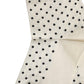 Dolce & Gabbana Off White Cotton Polka Dot Mid Calf Accessory Socks