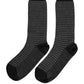 Dolce & Gabbana Black Wool Houndstooth Over Calf Accessory Socks