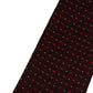 Dolce & Gabbana Burgundy Polka Dot Over The Calf Accessory Socks