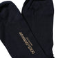 Dolce & Gabbana Men Dark Blue Viscose Over The Calf Accessory Socks