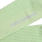 Dolce & Gabbana Men Light Green Logo Over Calf Accessory Socks