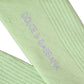 Dolce & Gabbana Men Light Green Logo Over Calf Accessory Socks