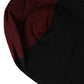 Dolce & Gabbana Men Burgundy Black Logo Mid Calf Accessory Socks