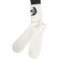 Dolce & Gabbana White Cotton DG Logo Mid Calf Accessory Socks