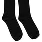 Dolce & Gabbana Men Black Viscose Mid Calf Accessory Socks