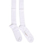 Dolce & Gabbana Men White Viscose Over The Calf Accessory Socks