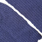 Dolce & Gabbana Men Navy Blue Cotton Ribbed Mid Calf Accessory Socks