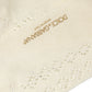 Dolce & Gabbana Off White Cotton Knit Mid Calf Accessory Socks
